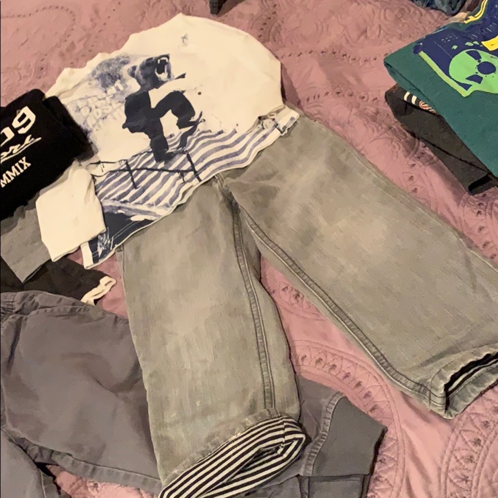 Lot size 4t skater boy look